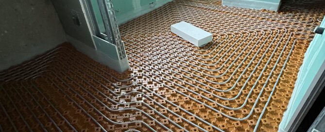 Fußbodenheizung