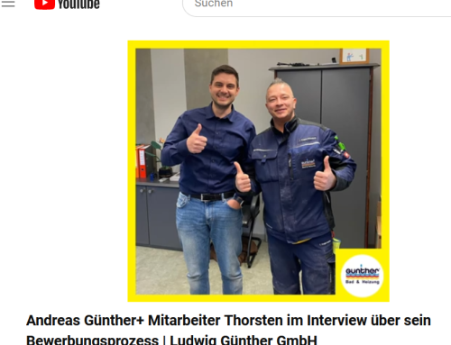 Andreas Günther+ Mitarbeiter Thorsten im Interview
