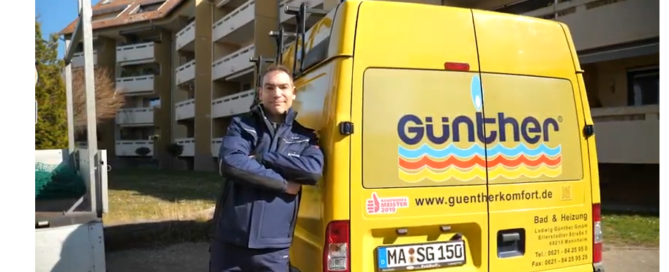 Mitarbeiter Christian stellt sich im Video vor