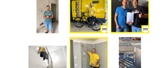 Bilder des Instagram-profils der Firma Günther.